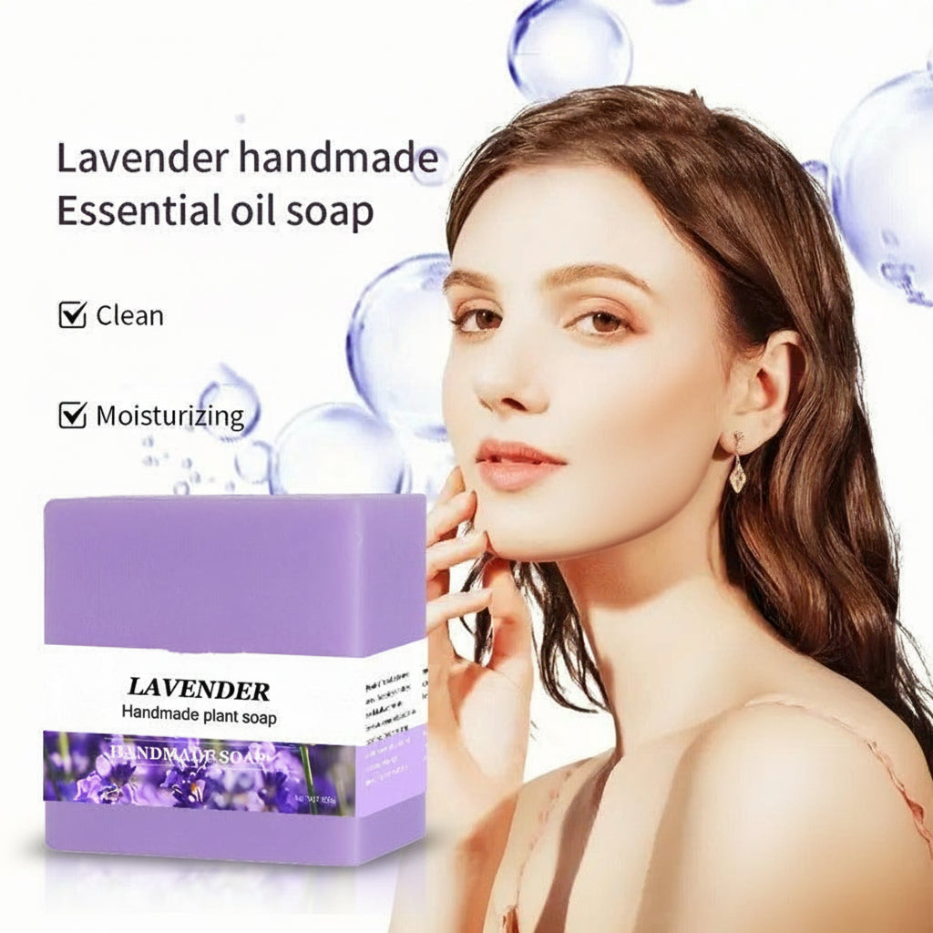 Handmade Plant Soap with Lavender, 100g