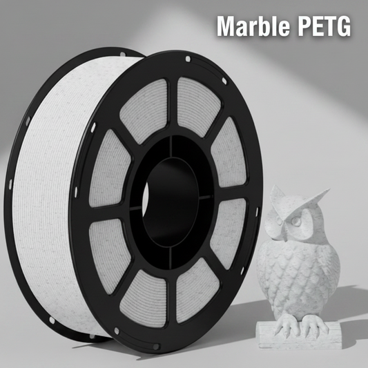 PETG 3D Printing Marble Consumables, High-Speed 1.75mm, 1KG Spool