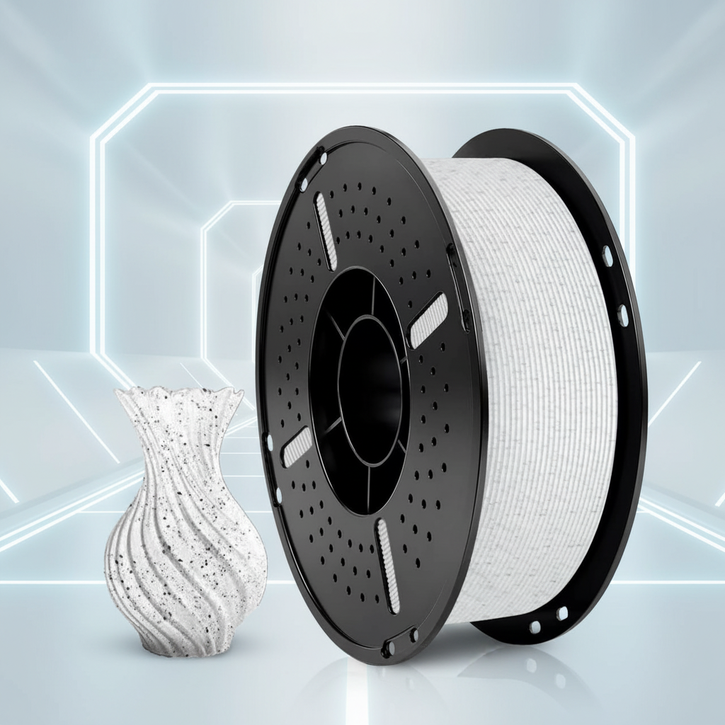 Premium KELEIDI Brand PLA 3D Printing Marble Consumables, High-Speed 1.75mm, 1 kg (2.2 lb)Spool
