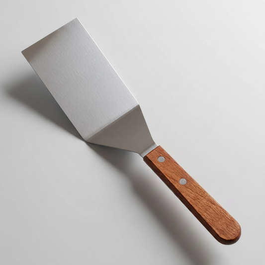 Classic Cooking Spatula, Wooden Handle, 12 in