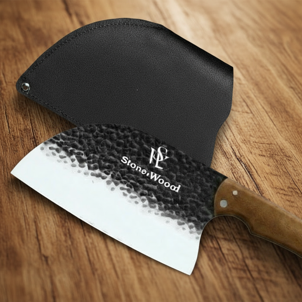 Cleaver Serbian style Upscale Butcher's Knife
