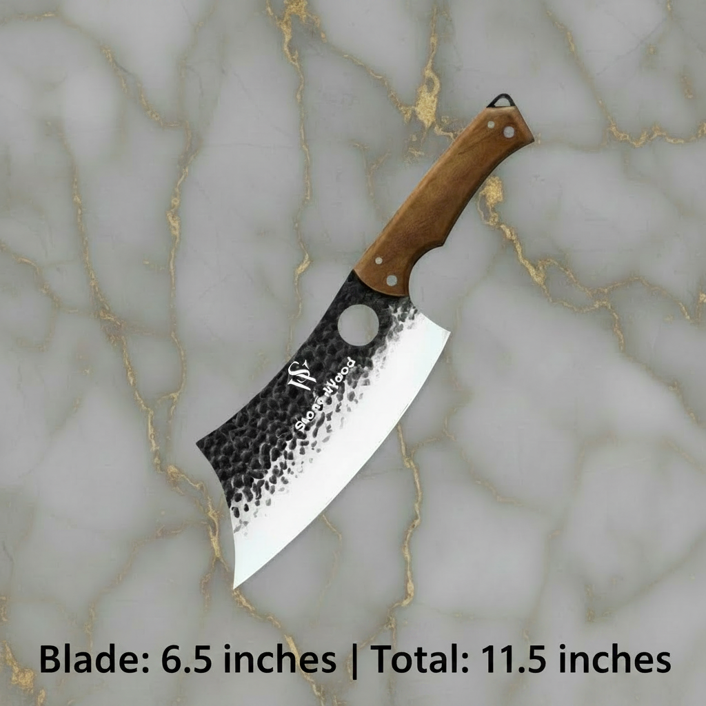 Viking style Upscale Butcher's Knife