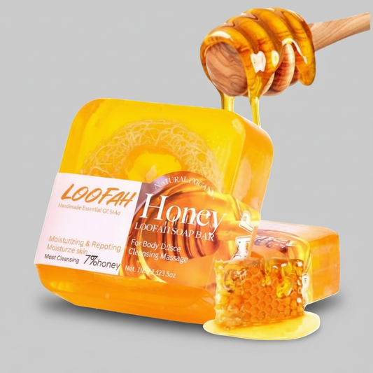 Honey and Loofah Plant Soap, 100g