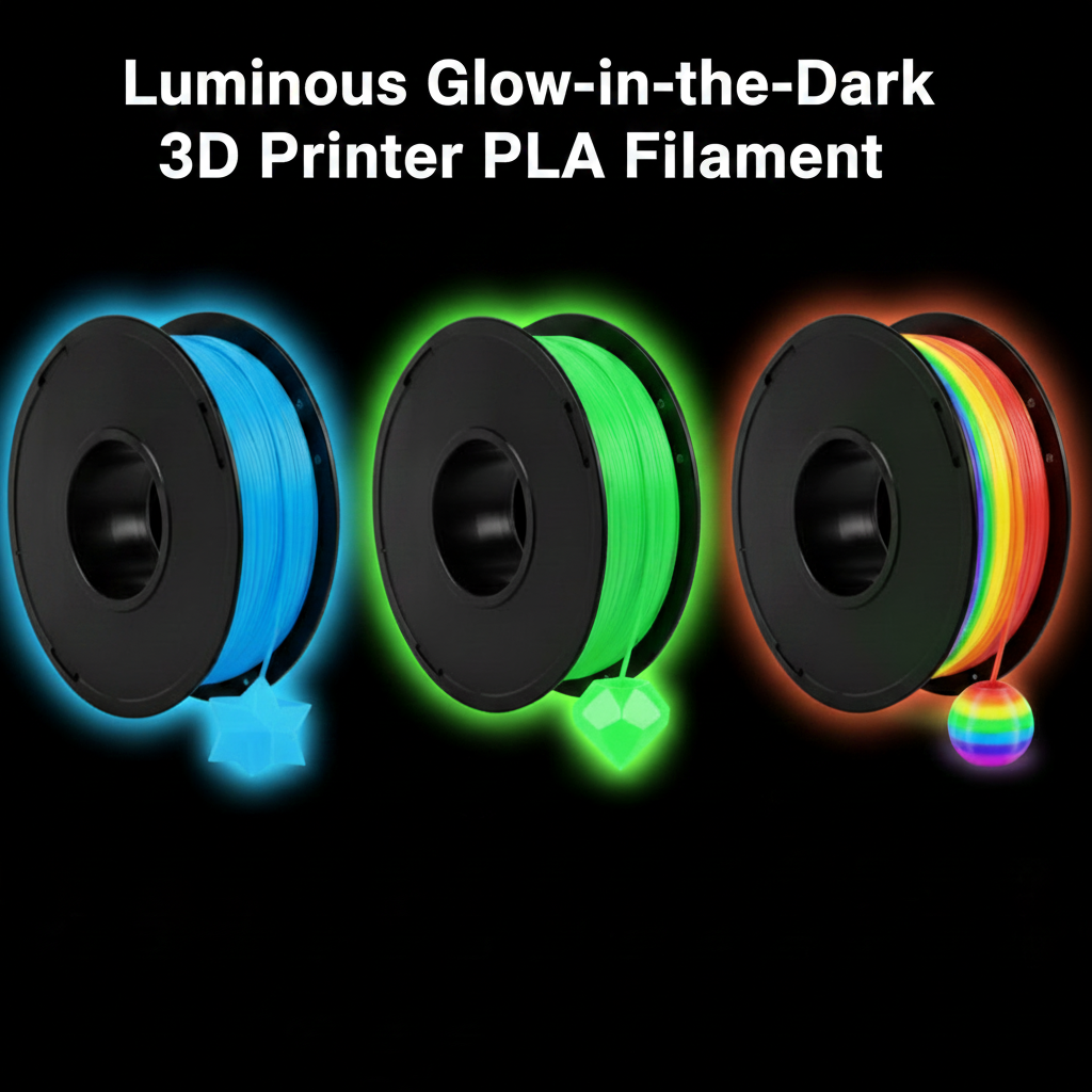 Luminous Glow-in-the-Dark 3D Printer PLA Filament 1 kg (2.2lb)