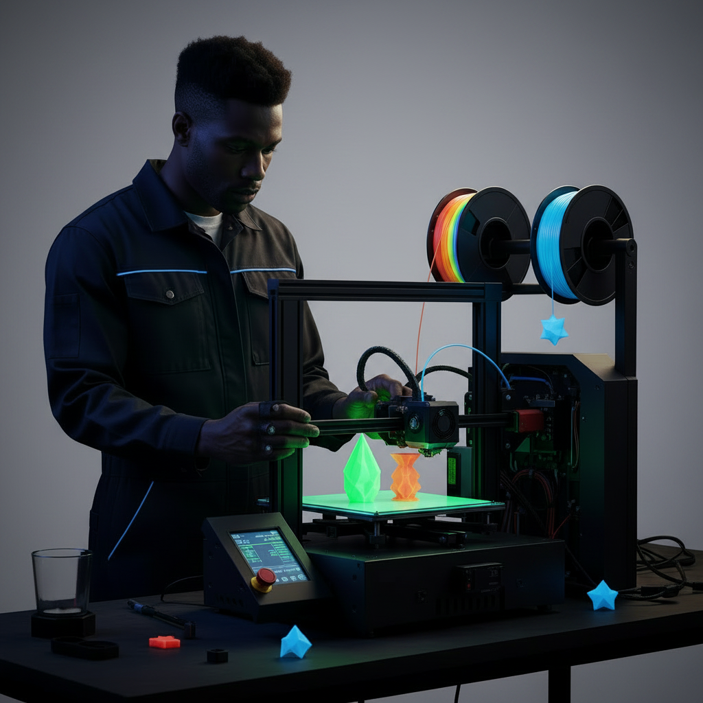 Luminous Glow-in-the-Dark 3D Printer PLA Filament 1 kg (2.2lb)